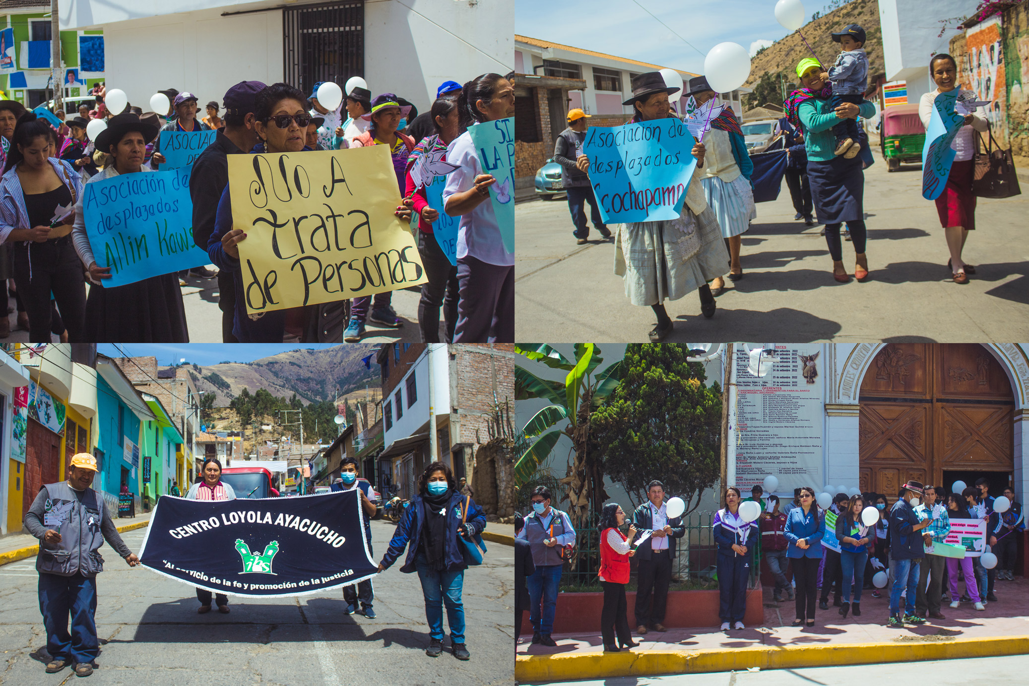 Participamos de la Marcha por el Día de la Paz en San Miguel