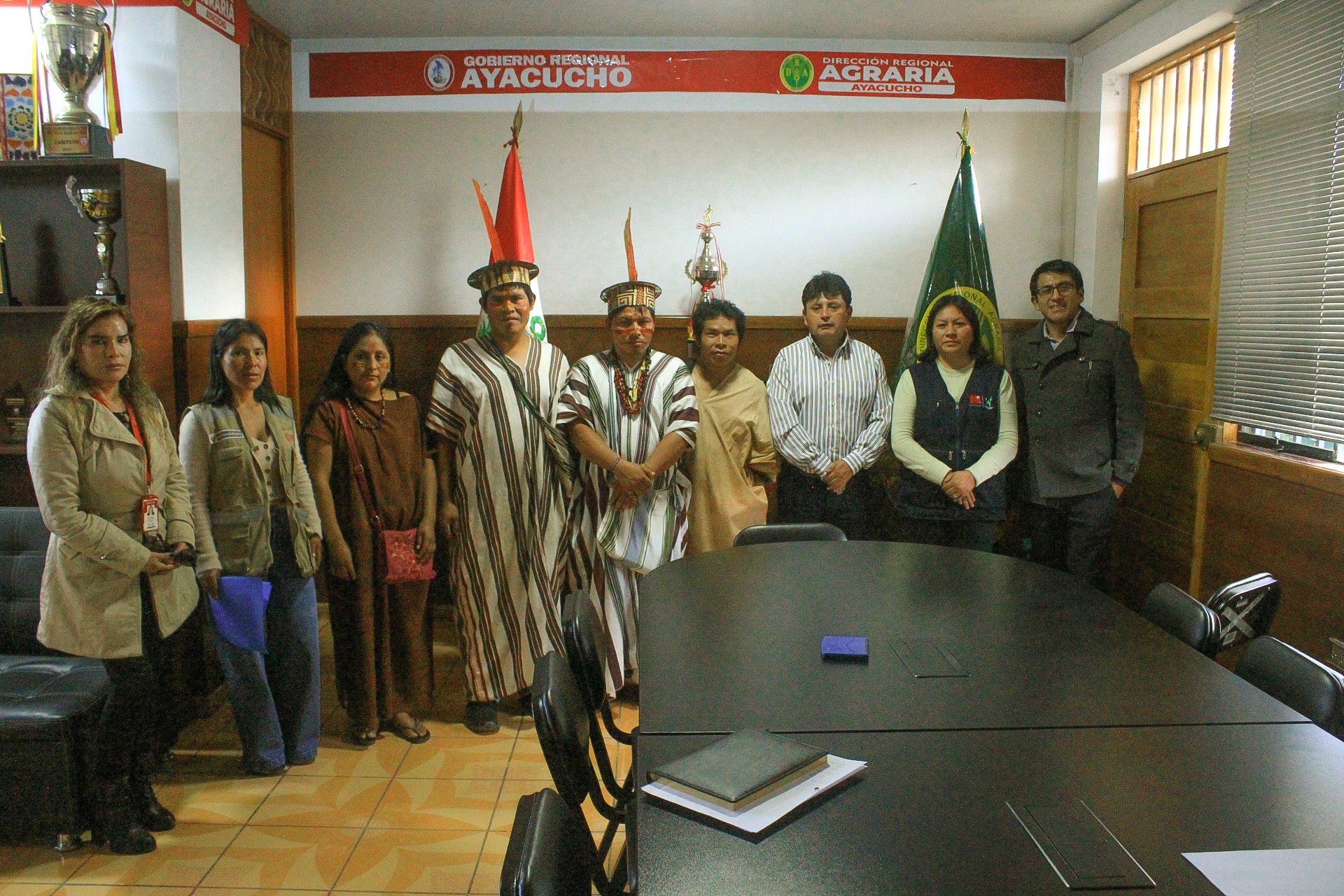 Reunión con la Dirección Regional Agraria de Ayacucho