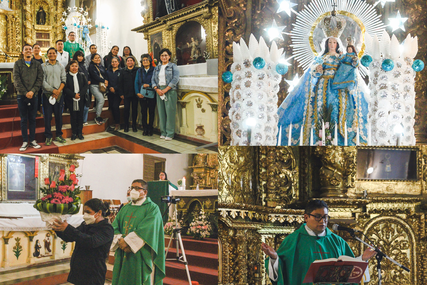 Celebramos la 1era Novena en Honor a la Virgen de Cocharcas